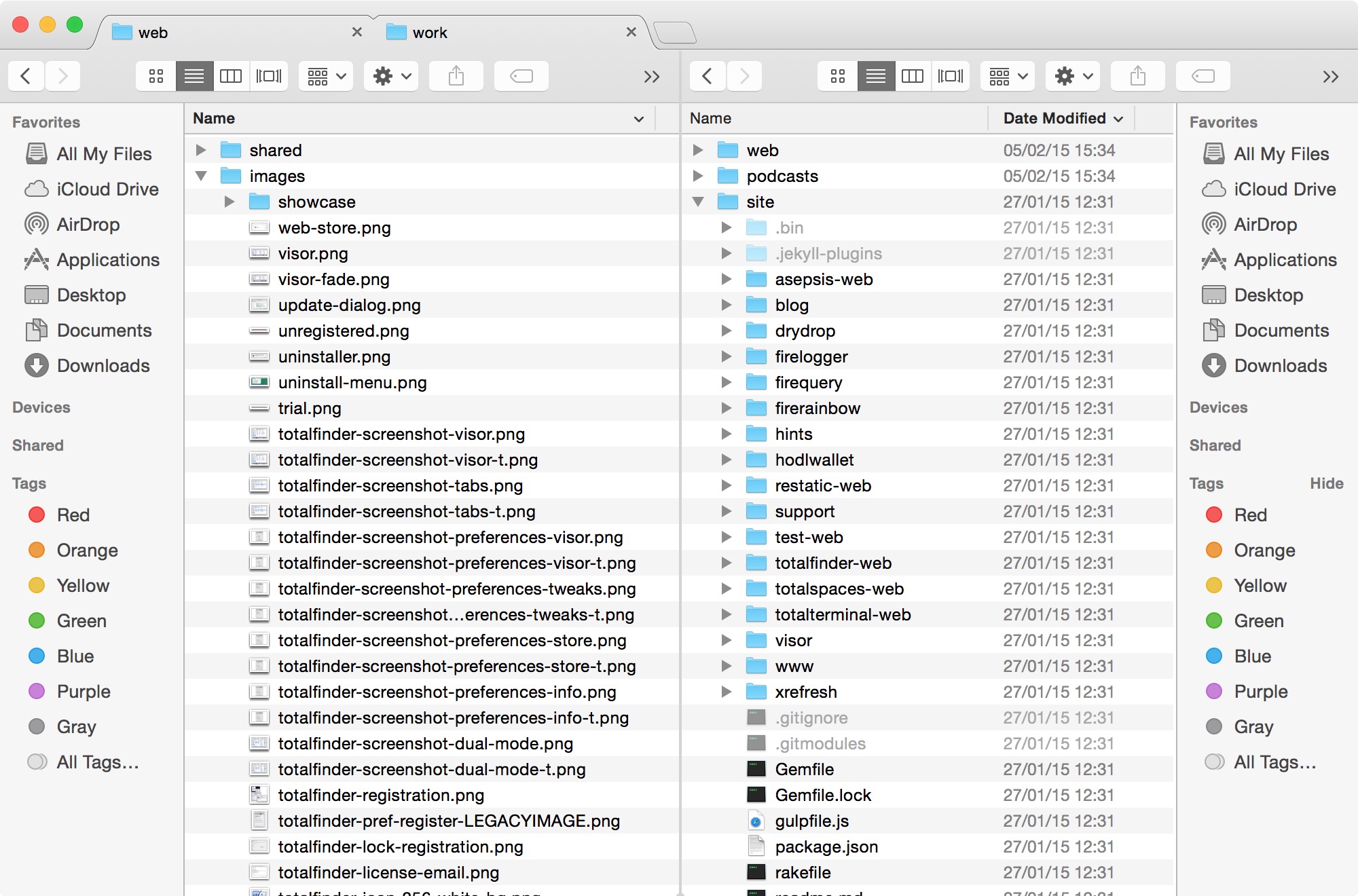 TotalFinder Mac-双窗模式.jpg TotalFinder Mac-双窗模式.jpg