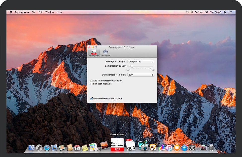 Recompress for Mac v21.11 苹果电脑PDF压缩软件 中文破解版下载