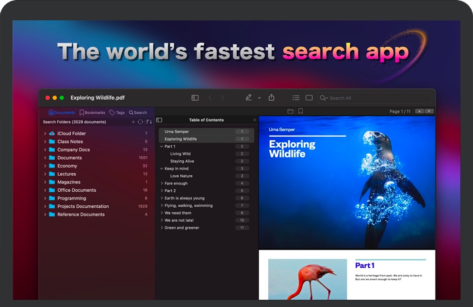 PDF Search for Mac v11.9 苹果快速PDF搜索工具 破解版下载