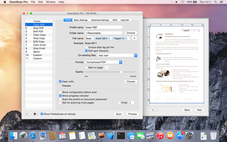 ExactScan Pro for Mac v19.11.6 扫描仪工具 中文破解版下载