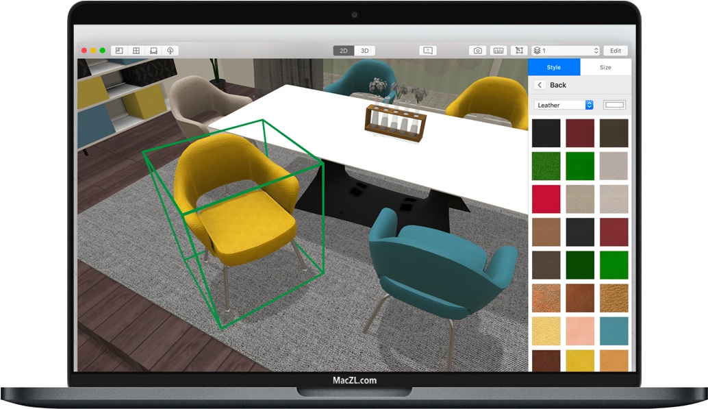Planner 5D for Mac v4.4.7 苹果电脑3D室内设计软件 中文破解版下载