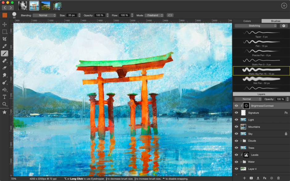 Artstudio Pro for Mac v2.3.14 绘图和照片编辑工具 破解版下载