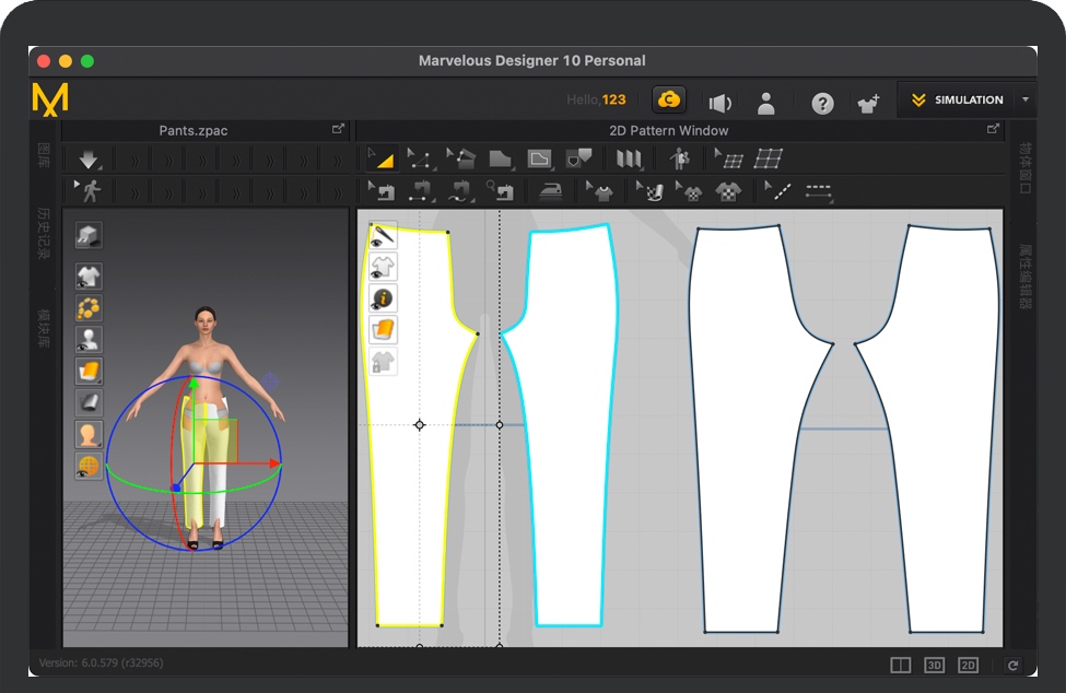 Marvelous Designer 10 for Mac 苹果3D服装设计 中文破解版下载