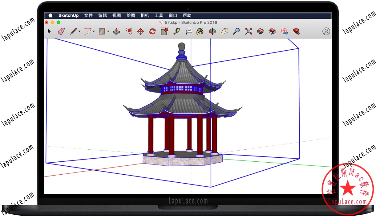 SketchUp Pro 2019 Mac v19.3.252 草图大师SU中文版下载