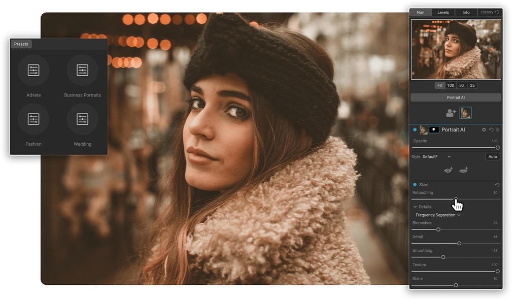 ON1 Portrait AI Ui ON1 Portrait AI Ui