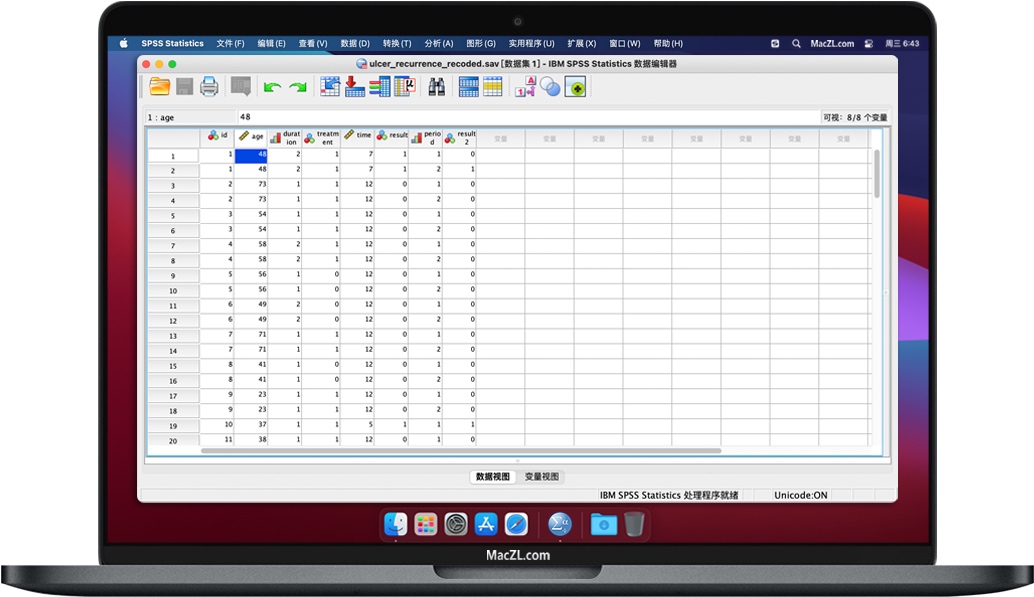 IBM SPSS Statistics for Mac R26.0.0.2 统计分析软件 中文破解版下载