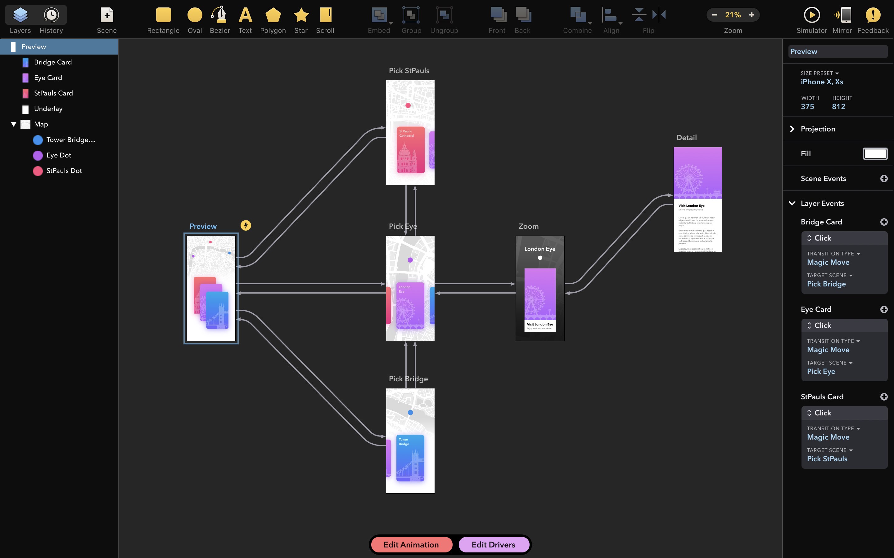Drama for Mac v2.1.1 原型制作,动画设计工具 汉化版下载