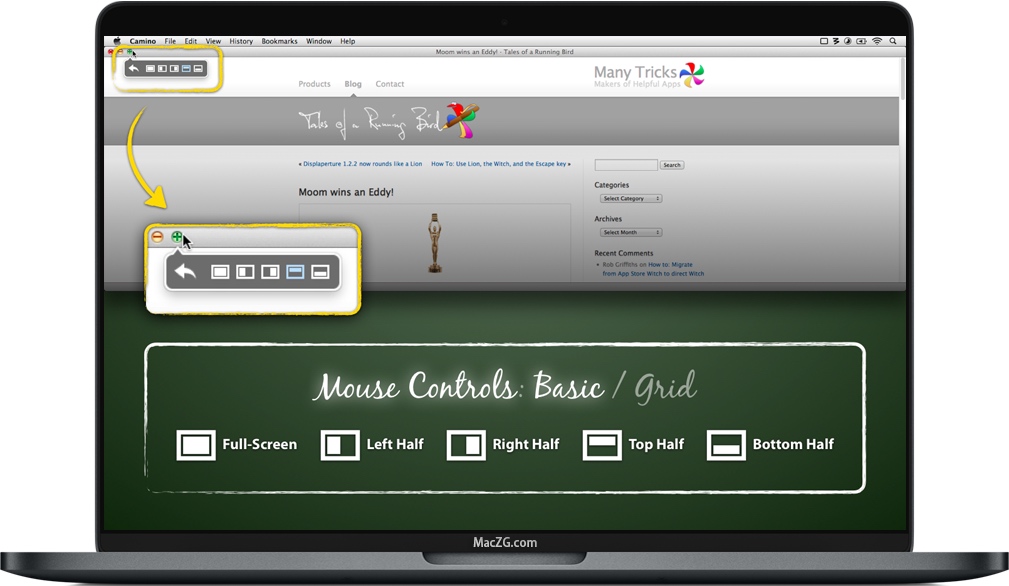 Moom for Mac v3.2.20 macOS窗口大小缩放管理软件 汉化版下载