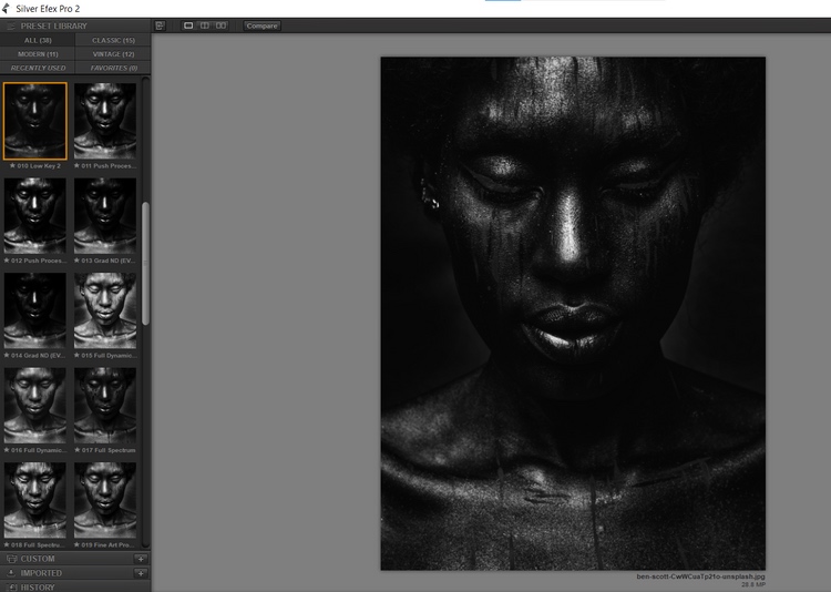 在silver efex pro中使用控制点 在silver efex pro中使用控制点