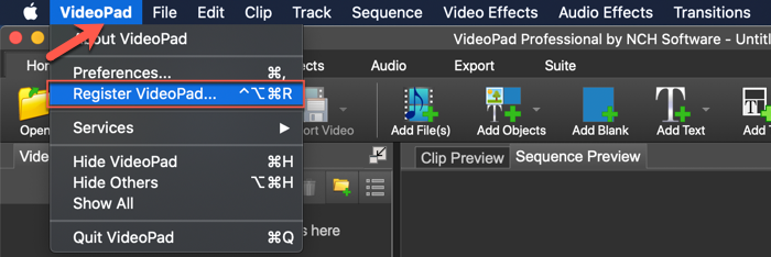 VideoPad -> Register VideoPad…” alt=”VideoPad -> Register VideoPad…” width=”700″ height=”234″ border=”0″ vspace=”0″ style=”width: 700px; height: 234px;”/><br />然后知识兔复制安装包里面“序列号”中的激活码,知识兔点击“Paste”按钮粘贴进去,知识兔点击“Register”按钮。<img decoding= 知识兔点击“Paste”按钮粘贴进去,知识兔点击“Register”按钮