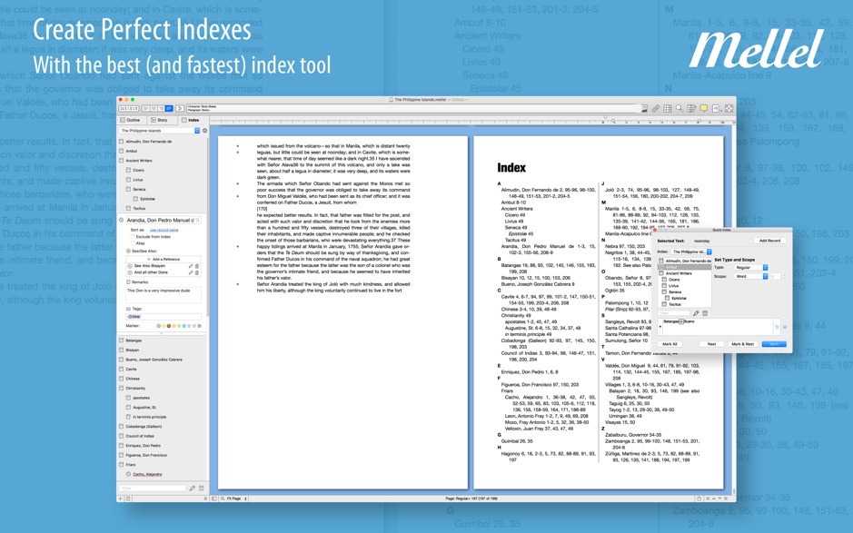 Mellel 4 for Mac v4.2.7 苹果电脑文字处理工具 中文破解版下载