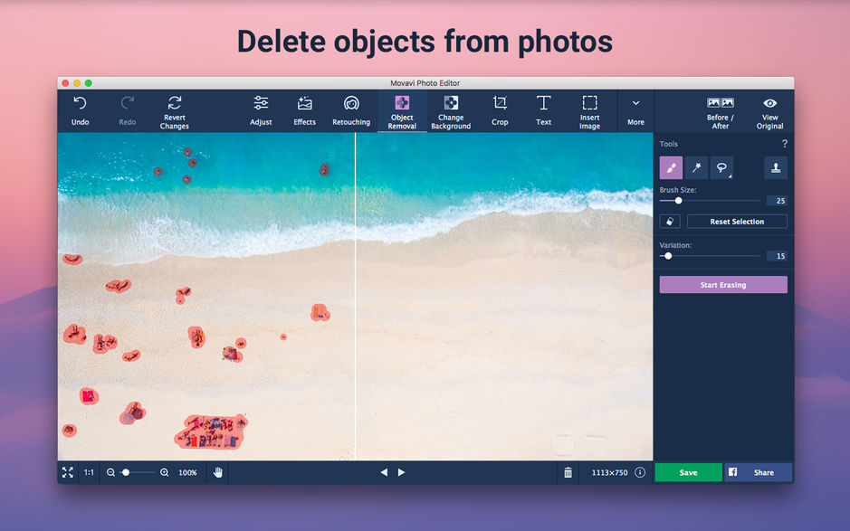 Movavi Photo Editor Mac版 v6.0.0 照片编辑器 中文下载