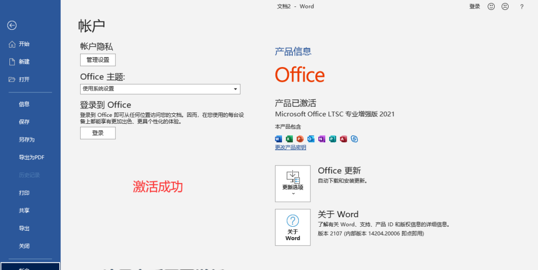 office2021 专业增强版 下载地址+安装激活教程-11 office2021 专业增强版 下载地址+安装激活教程-11