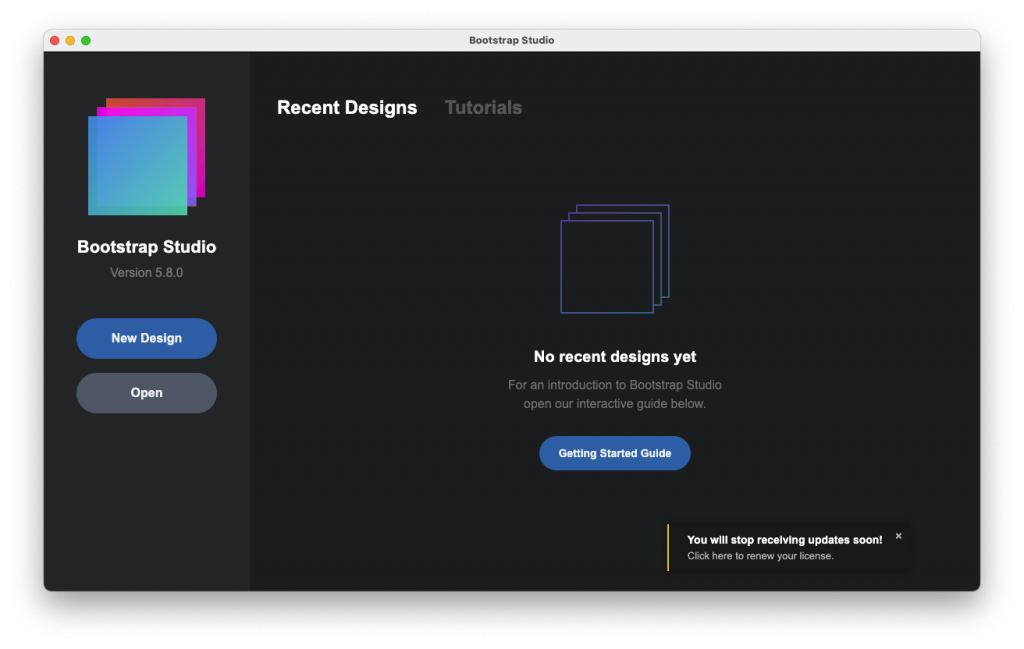 Bootstrap Studio For Mac一款基于Bootstrap的网页设计工具 V5.8.0