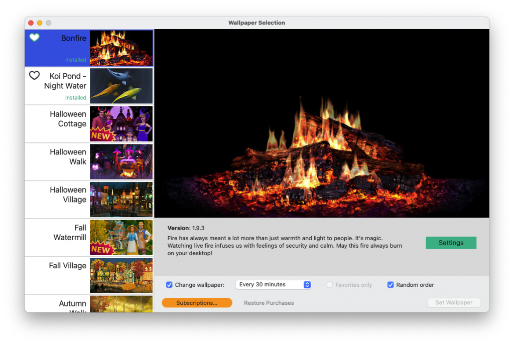 Screen Wonders For Mac动态壁纸工具 V1.9.3