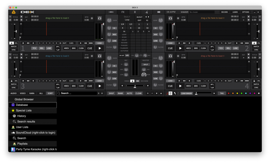 PCDJ DEX For Mac专业DJ工具 V3.19.0