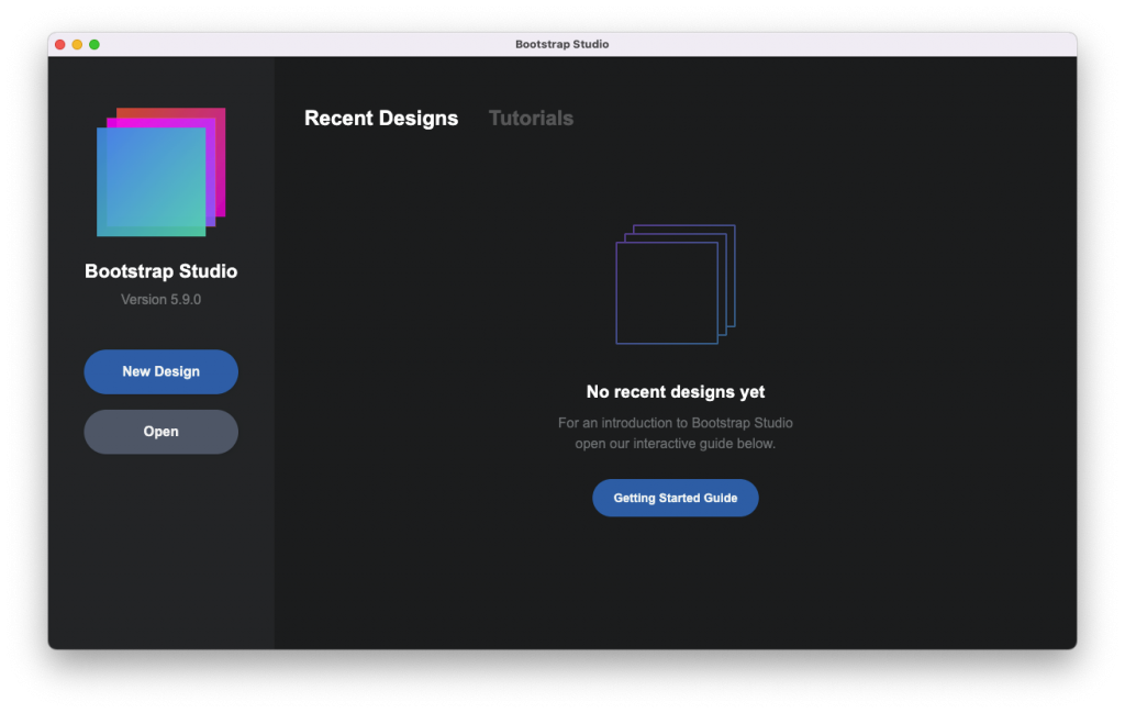 Bootstrap Studio For Mac一款基于Bootstrap的网页设计工具 V5.9.0