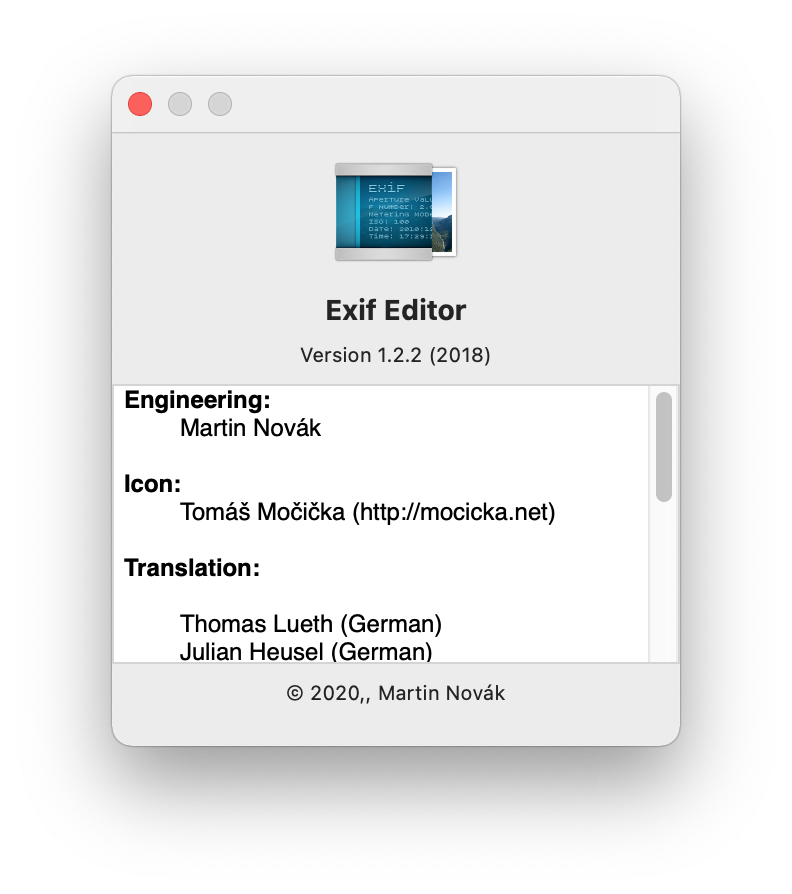 Exif Editor for Mac v1.2.2 照片元数据编辑器 破解版下载 -