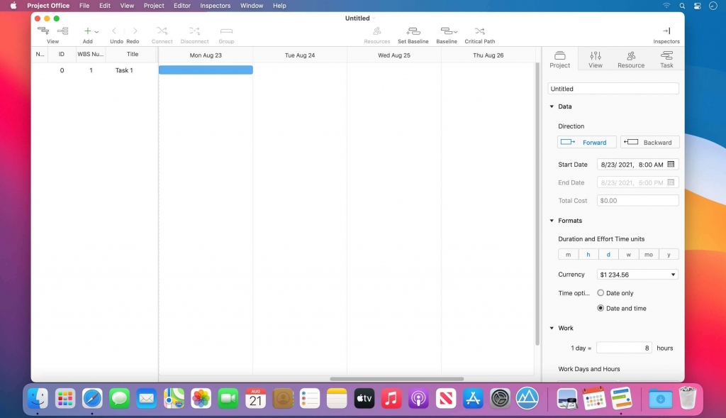 Project Office For Mac项目管理工具 V10.10