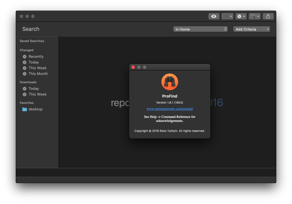 ProFind for Mac v1.8.1 高级文件搜索工具 破解版下载 -
