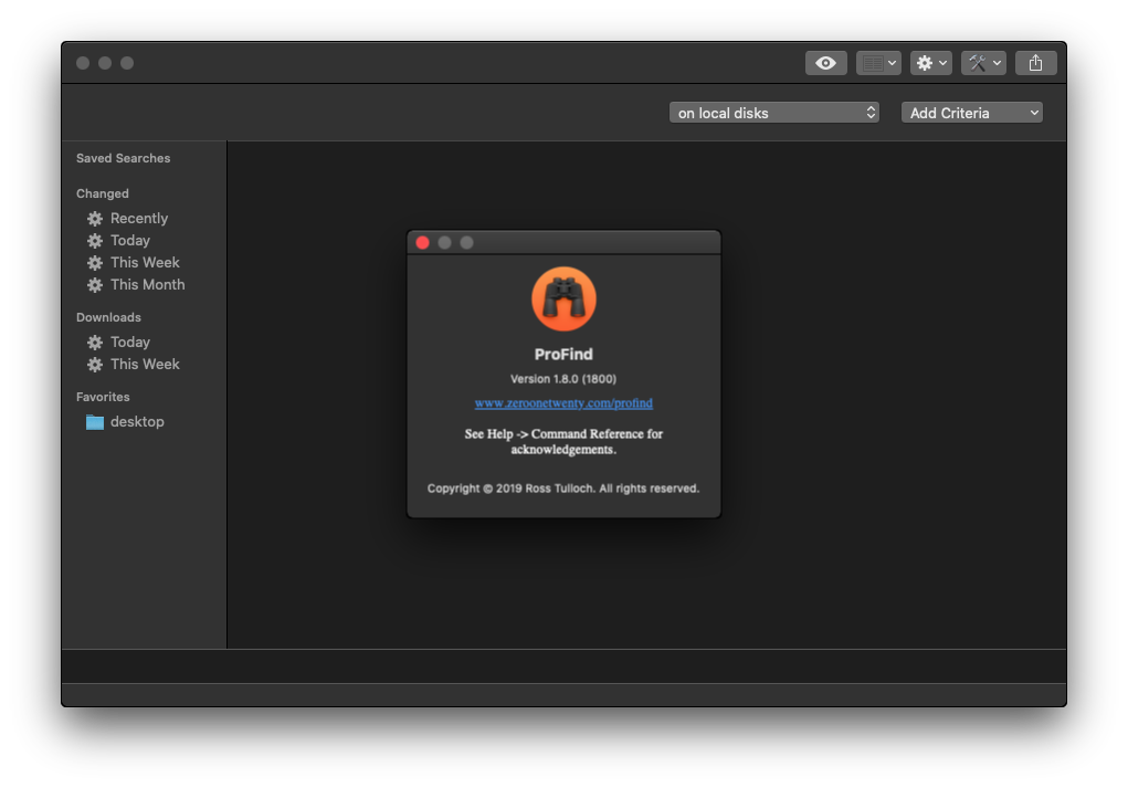 ProFind for Mac v1.8.0 高级文件搜索工具 破解版下载 -