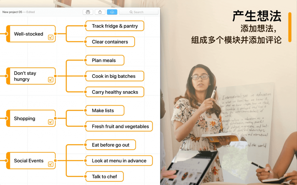 iMap Builder For Mac轻级思维导图工具 V11.1.0