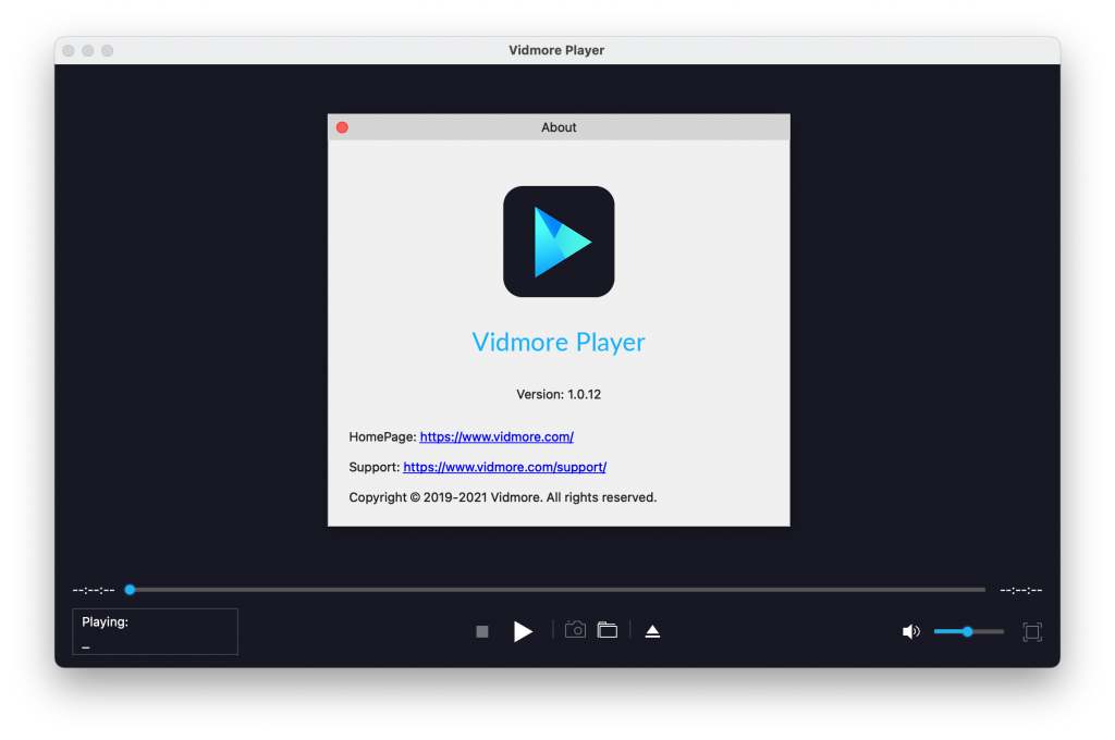 Vidmore Player For Mac蓝光播放器工具