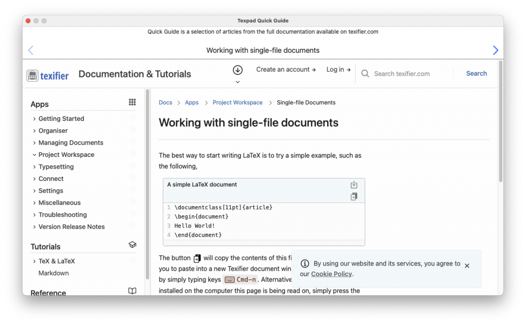 Texpad For Mac专业的LaTeX的编辑器 V1.9.11