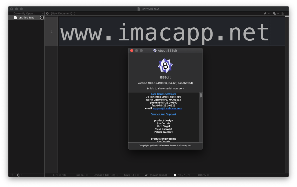 BBEdit 13.0.6 苹果Mac 强大的文本和HTML编辑器 -