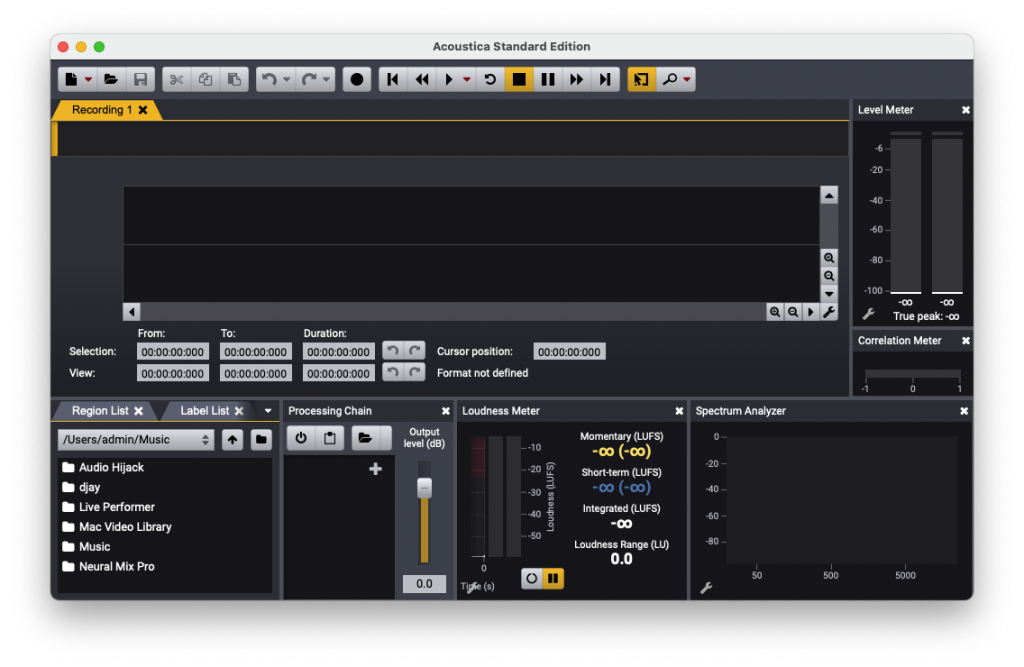 Acon Digital Acoustica Premium Edition For Mac高级音频处理工具 V7.3.19