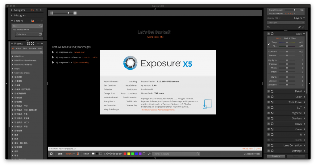 Exposure X5 Bundle Mac(ps/lr胶片滤镜套装) v5.2.2.247 -