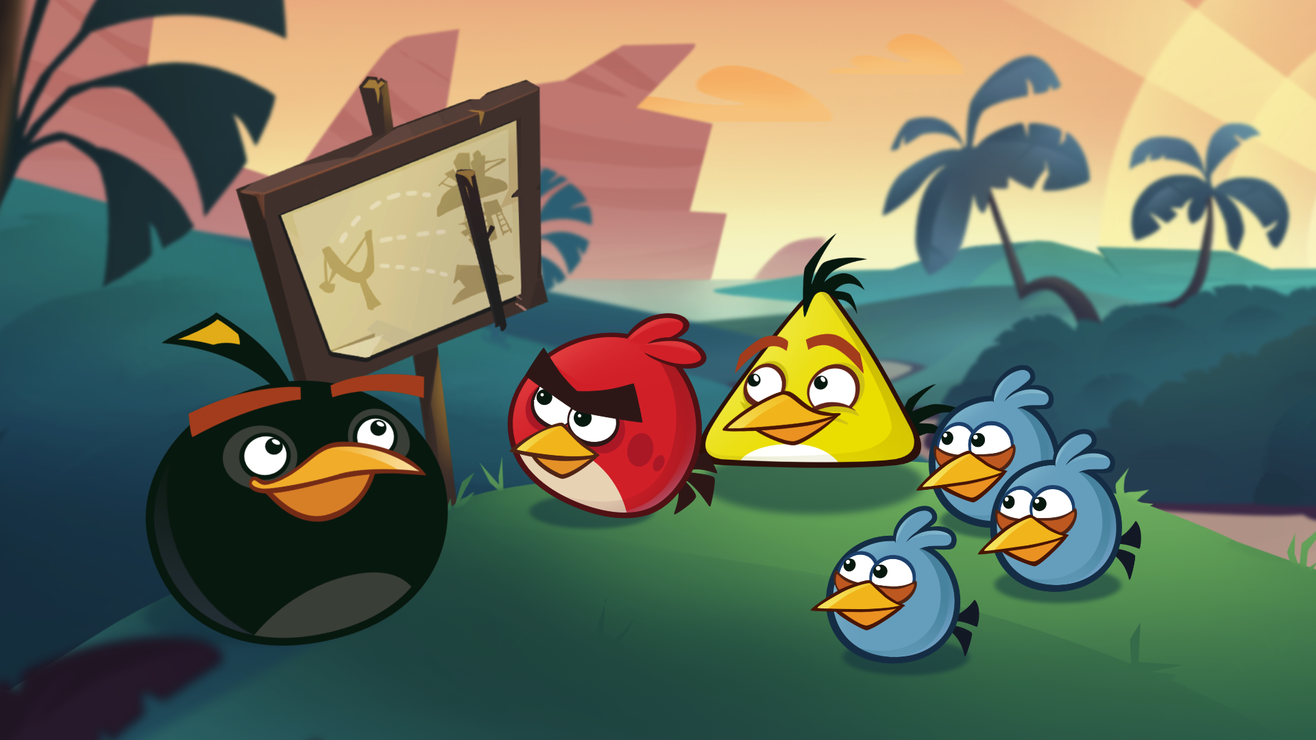Angry Birds Reloaded for Mac v1.1 愤怒的小鸟 中文破解版下载