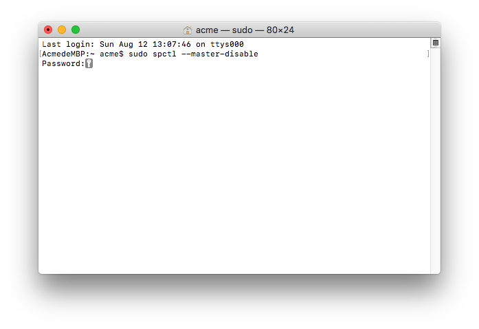 MAC OS - 开启任何来源选项 -