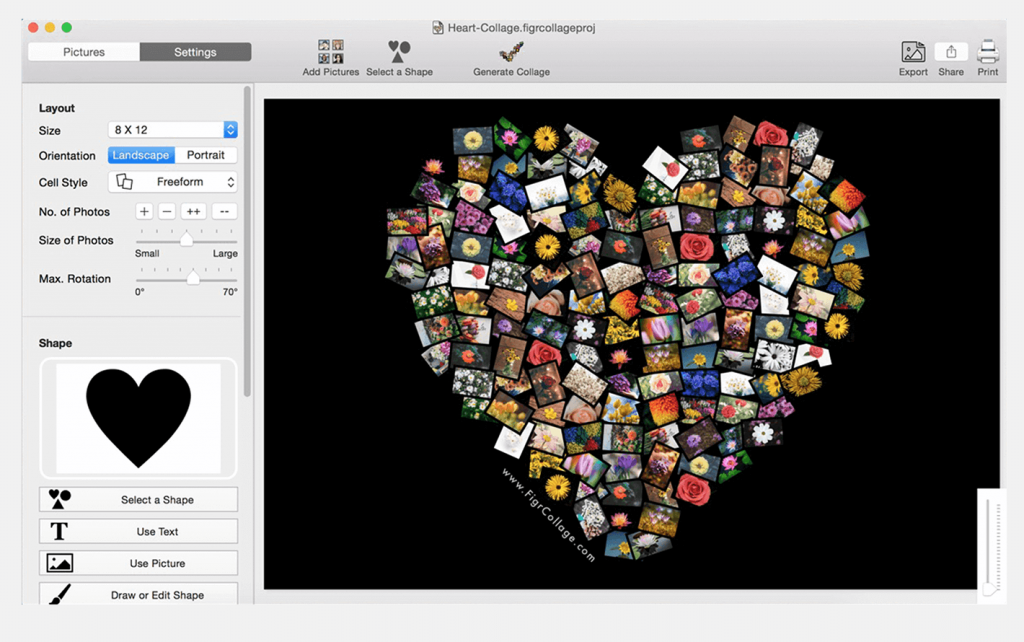 FigrCollage For Mac照片拼贴工具 V3.2.1