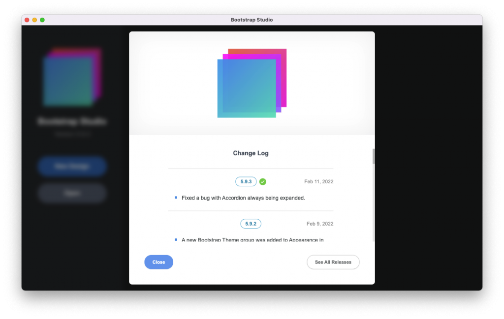 Bootstrap Studio For Mac一款基于Bootstrap的网页设计工具 V5.9.3