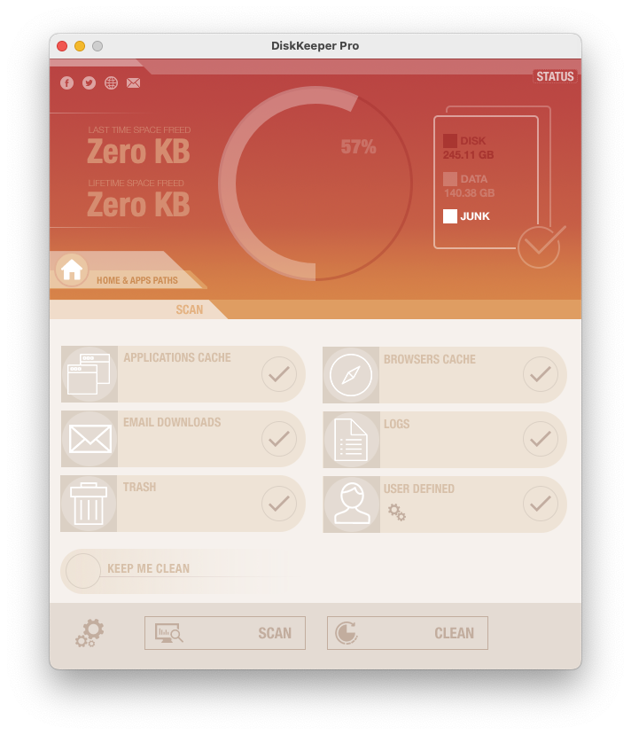DiskKeeper Pro For Mac磁盘碎片整理工具 V1.4.15