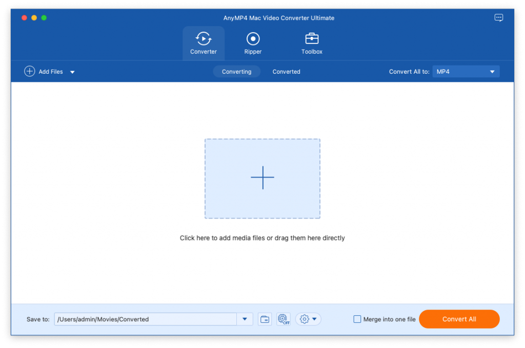 AnyMP4 Mac Video Converter Ultimate For Mac强大的视频转换编辑工具 V9.0.12.8800