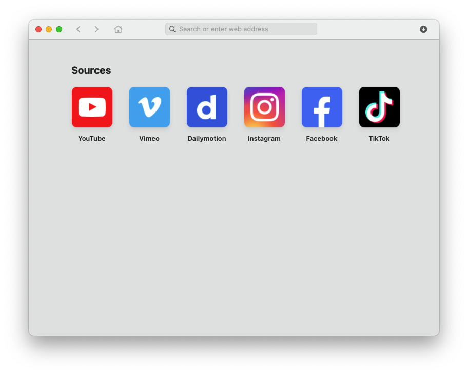 VideoDuke for Mac v2.0 视频下载器
