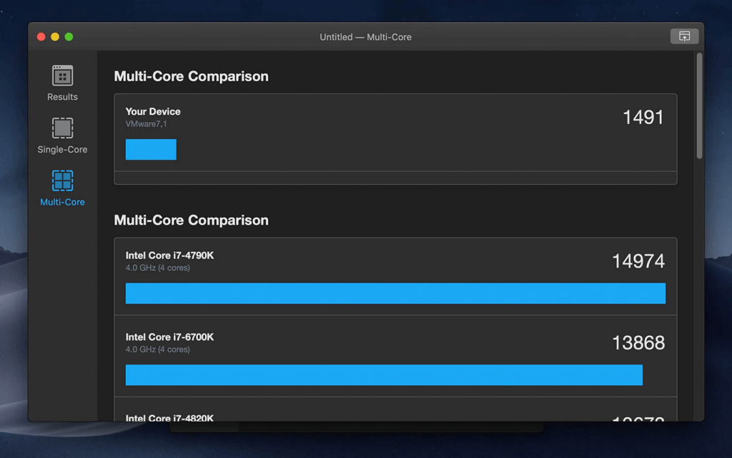 Geekbench For Mac跑分软件 V5.4.1