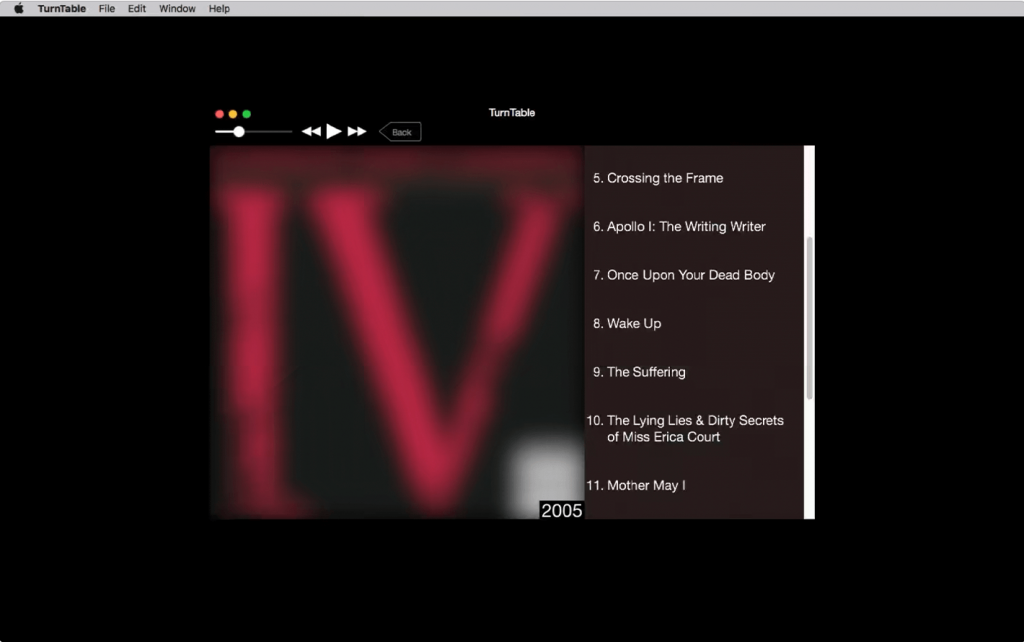 TurnTable For Mac音乐播放器 V4.0.4