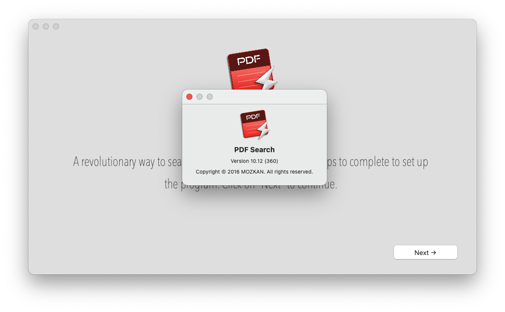 PDF Search for Mac v10.12 快速PDF搜索工具 破解版下