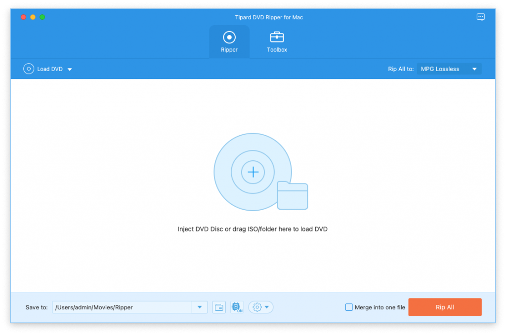 Tipard DVD Ripper For Mac光盘格式转换器工具 V10.0.8.9235