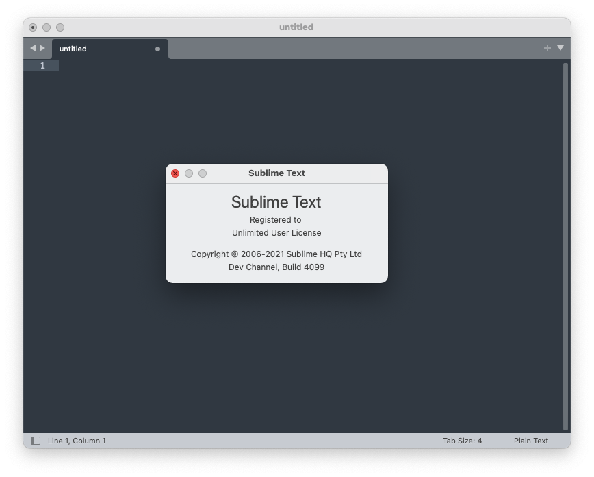 Sublime Text for Mac v4.0 Build 4099 Dev 最新中文汉化破解版下载