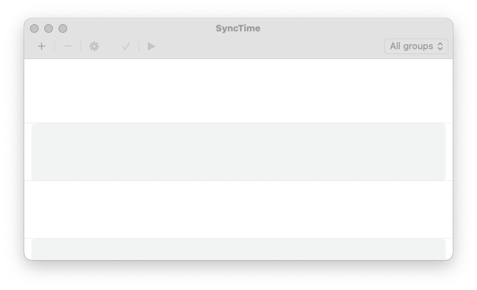 SyncTime For Mac简单易用的文件同步工具 V4.1.1