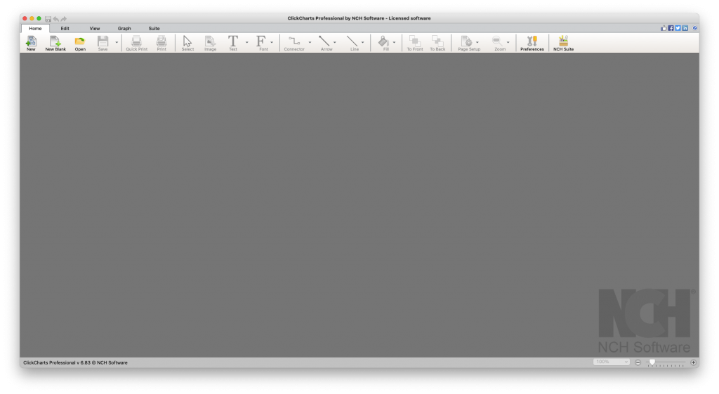 NCH ClickCharts Pro For Mac流程图绘画制作工具 V6.83