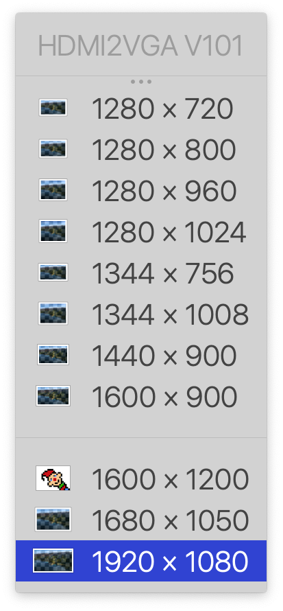 Resolutionator for Mac v2.2 快速更改分辨率 破解版下载