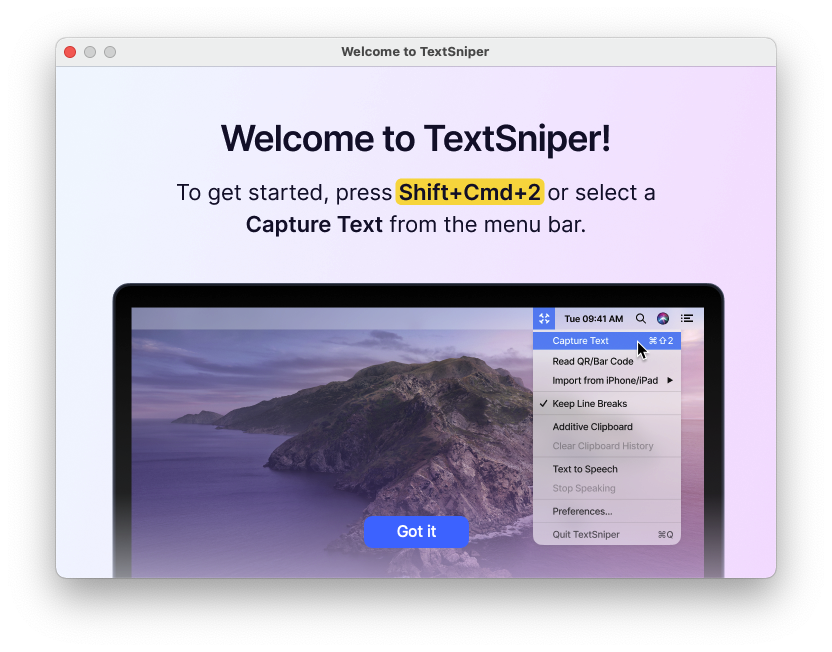TextSniper For Mac文本识别工具 V1.7.0