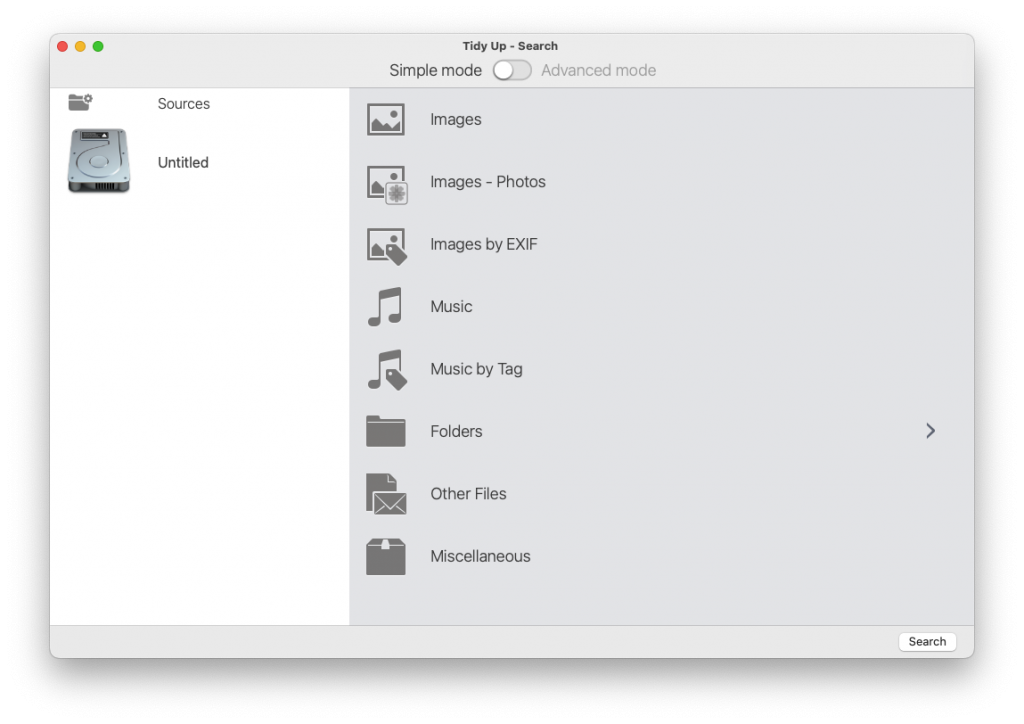 Tidy Up For Mac专业的重复文件清理工具 V6.0.0