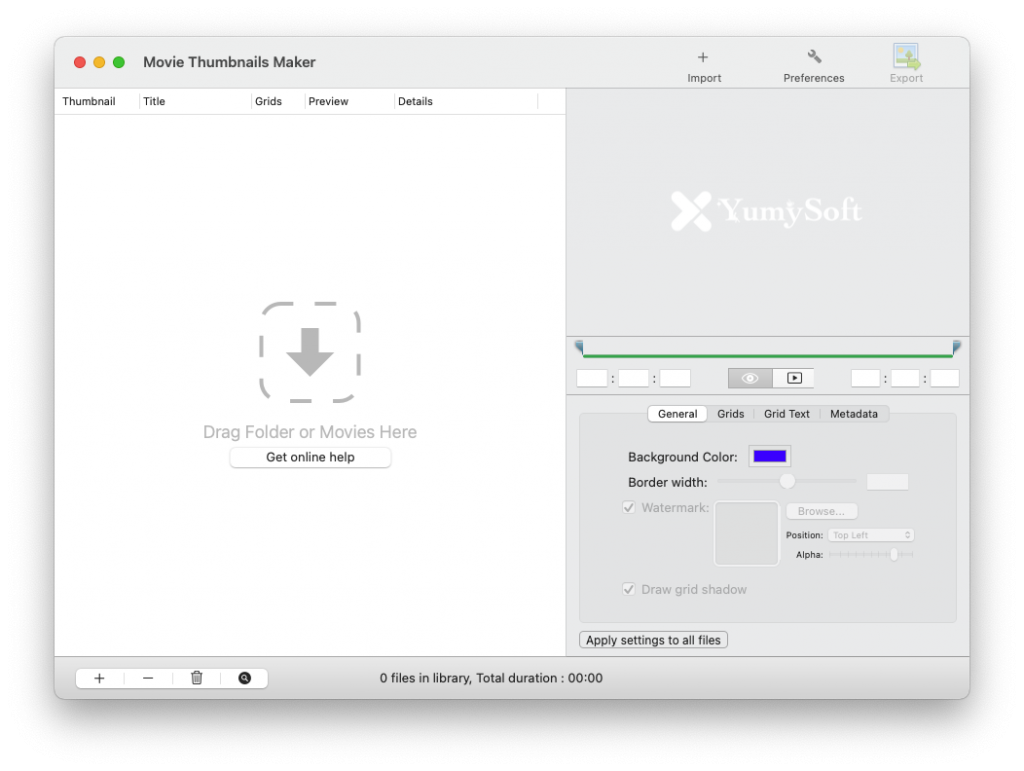 Movie Thumbnails Maker For Mac电影缩略图制作工具 V3.3.10