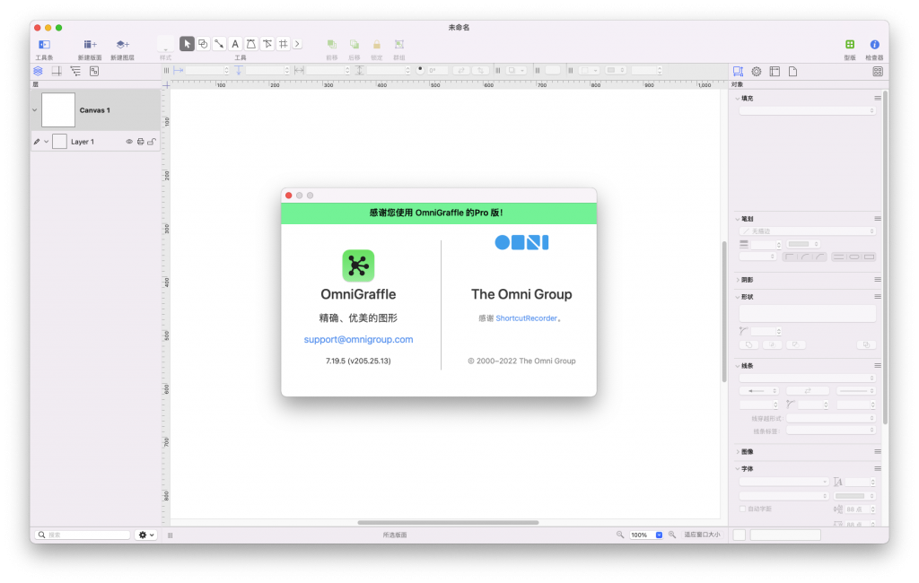 OmniGraffle Pro for Mac v7.19.5 绘制流程图软件 中文破解版下载